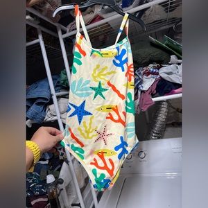 Girls size 12 Hanna Andersson Swimsuit excellent condition